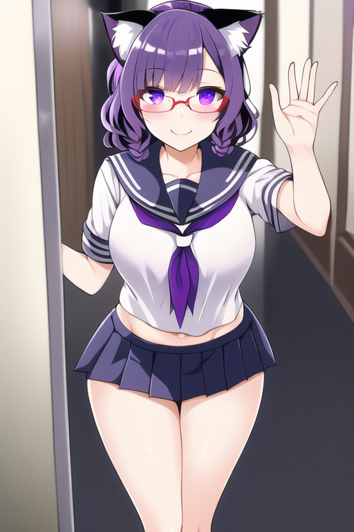 图片[8]-猫猫大冲击：Nyanco Impact 猫娘AI生成器 官中步兵版6【新作/1.5G】6-八角形