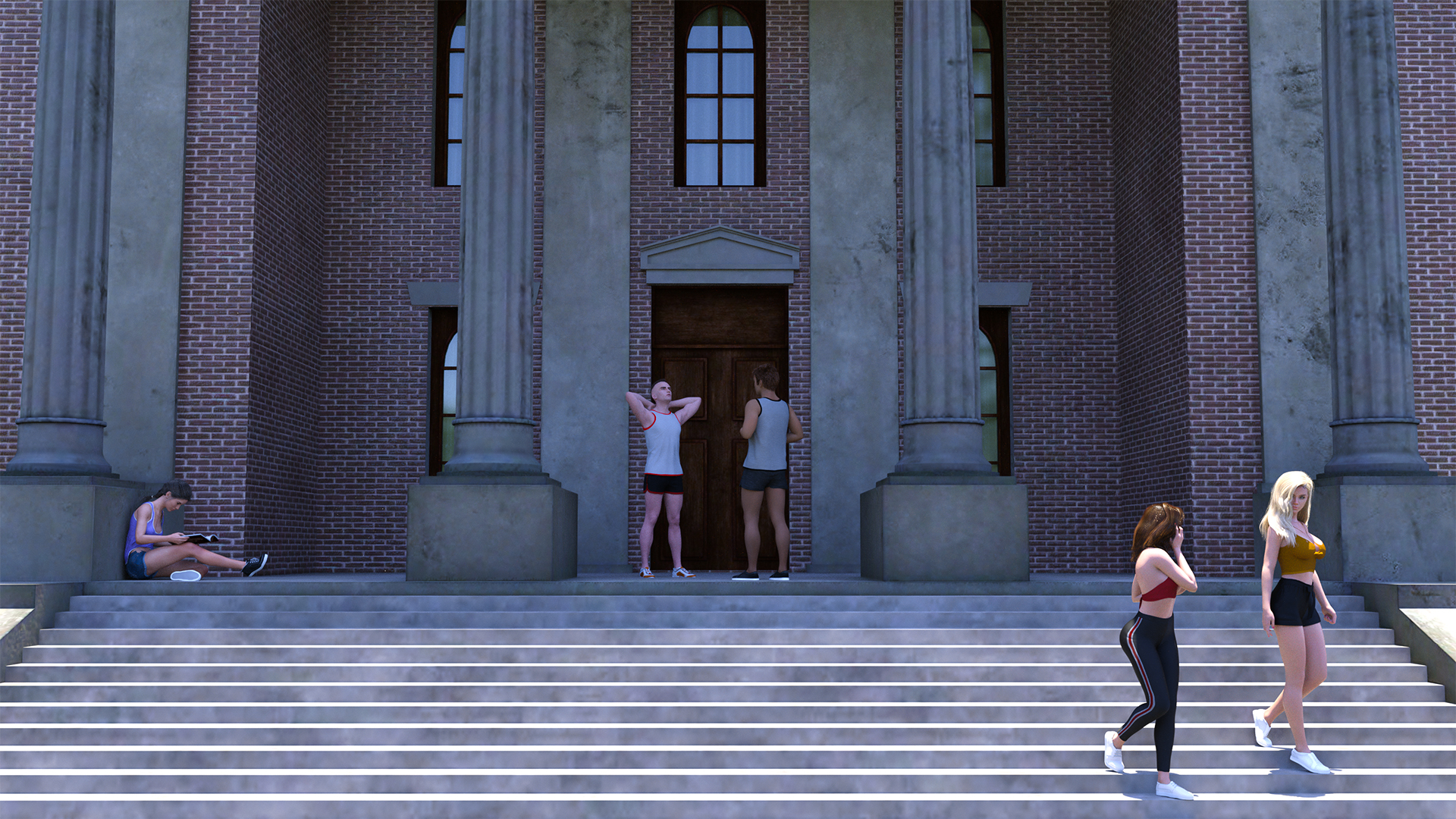 图片[9]-学校霸主！College Kings 精翻汉化版+全CG【新汉化/PC+安卓/2G】yxt53-八角形